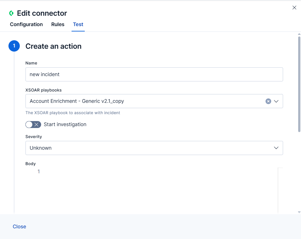 XSOAR params test