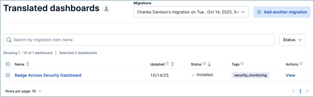 The translated rules page The translated rules page